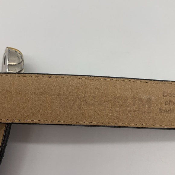 Vintage Brighton Museum Collection Belt Roman Coins Black Leather Sz Large FLAWS - Picture 11 of 16